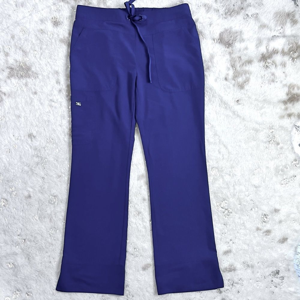 Grey's Anatomy Women's Straight Leg Pants in Deep Blue